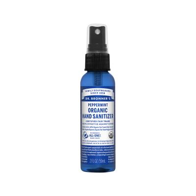 Dr. Bronner's Organic Hand Sanitizer Peppermint 59ml